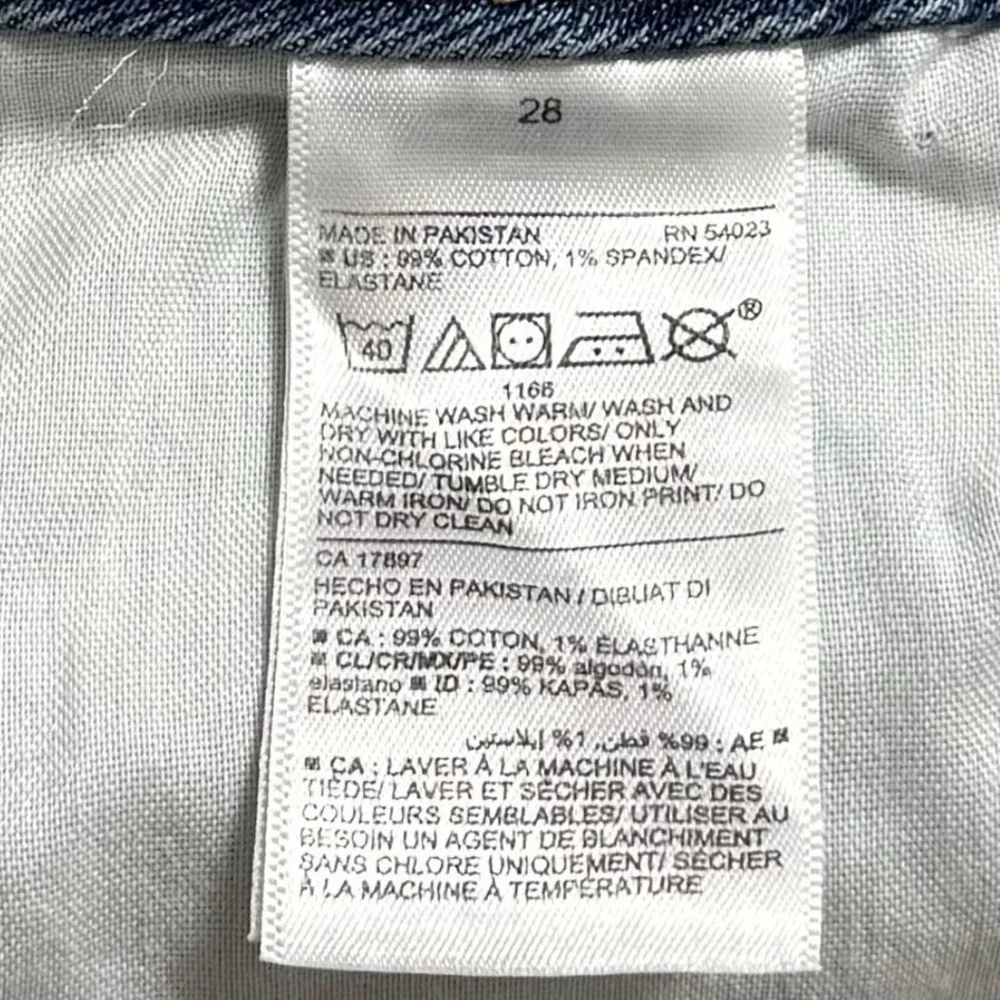 NEW Old Navy‎ High-Rise OG Straight Distressed Jean Shorts Capsule Summer 28
